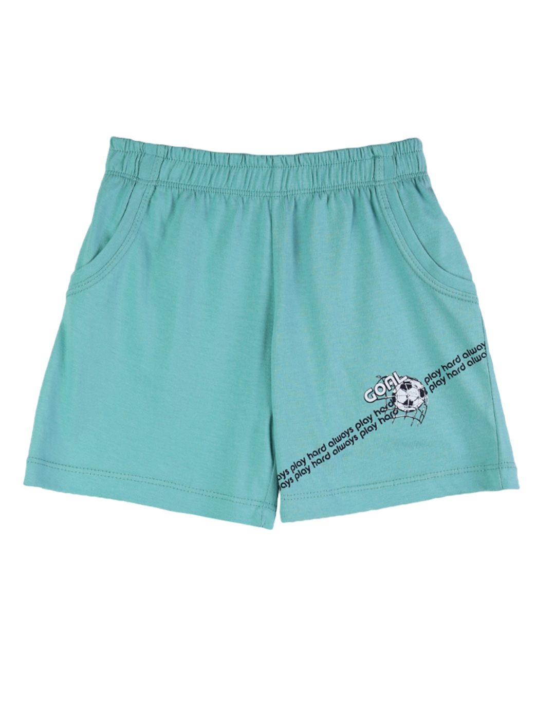 Παιδικό σετ για αγόρι με μπλούζα και βερμούδα, μαρέν-πετρόλ, Regular Fit, 100% βαμβάκι. Παιδικό σετ για αγόρι με μπλούζα και βερμούδα, μαρέν-πετρόλ, Regular Fit, 100% βαμβάκι.