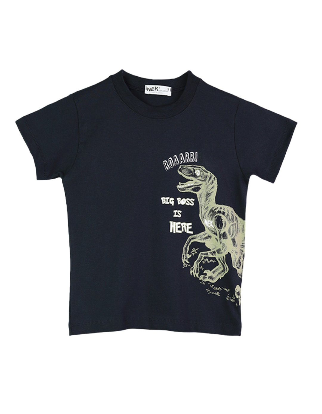 Παιδικό σετ για αγόρι με μπλούζα και βερμούδα, μαρέν-χακί, Regular Fit, 100% βαμβάκι. Παιδικό σετ για αγόρι με μπλούζα και βερμούδα, μαρέν-χακί, Regular Fit, 100% βαμβάκι.