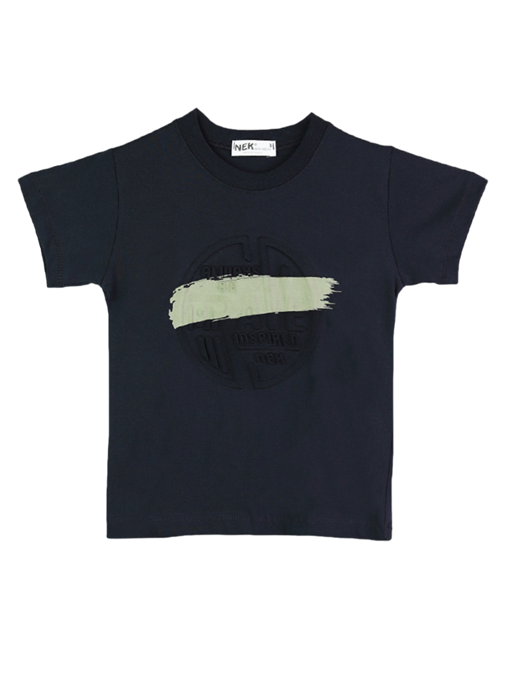 Παιδικό σετ για αγόρι με μπλούζα και βερμούδα, μαρέν-χακί, Regular Fit, 100% βαμβάκι. Παιδικό σετ για αγόρι με μπλούζα και βερμούδα, μαρέν-χακί, Regular Fit, 100% βαμβάκι.