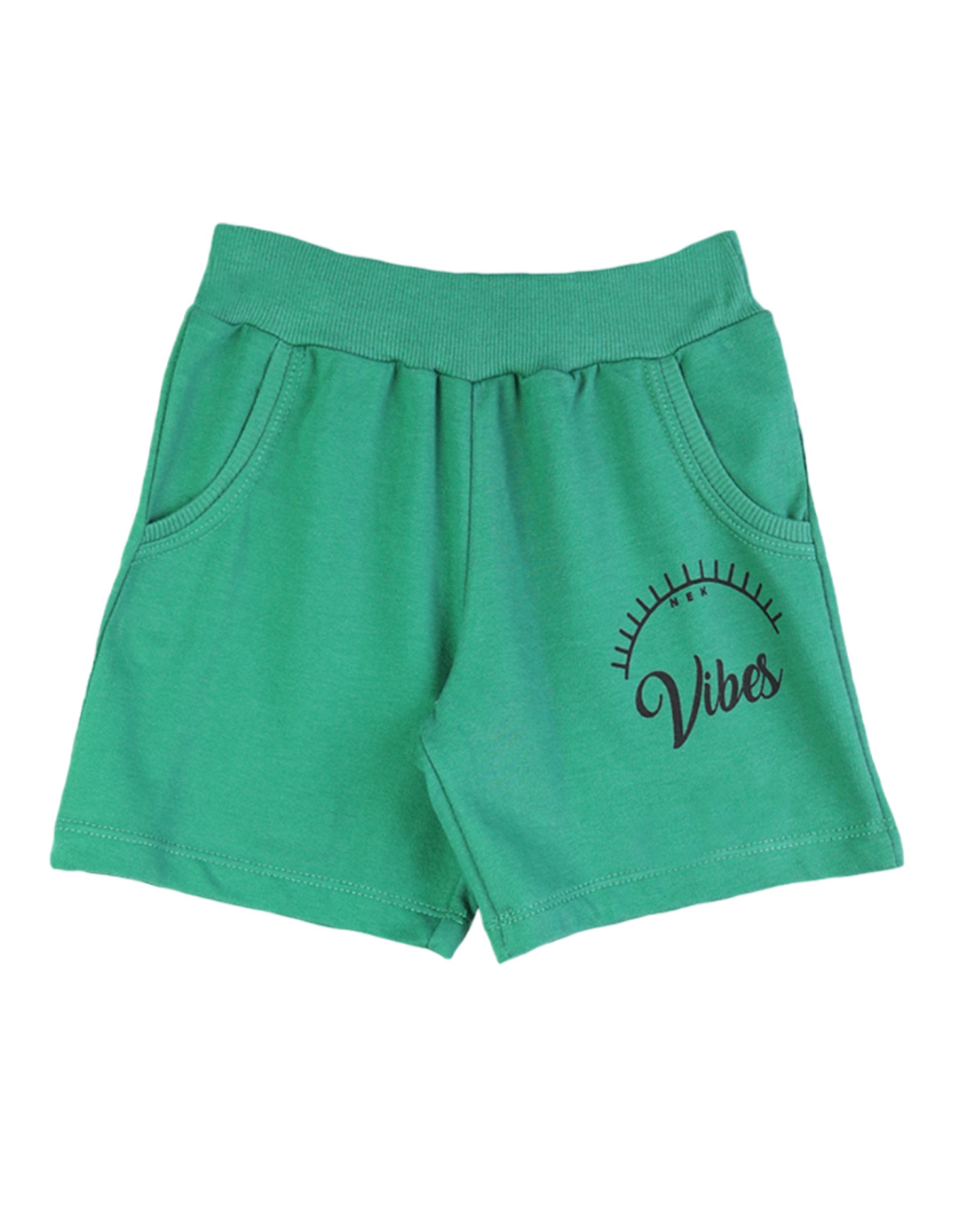 Παιδικό σετ για αγόρι με μπλούζα και βερμούδα, πάγου-πράσινο, Regular Fit, 100% βαμβάκι. Παιδικό σετ για αγόρι με μπλούζα και βερμούδα, πάγου-πράσινο, Regular Fit, 100% βαμβάκι.