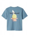 Παιδική μπλούζα Name it Surf School σιελ Παιδική μπλούζα Name it Surf School σιελ