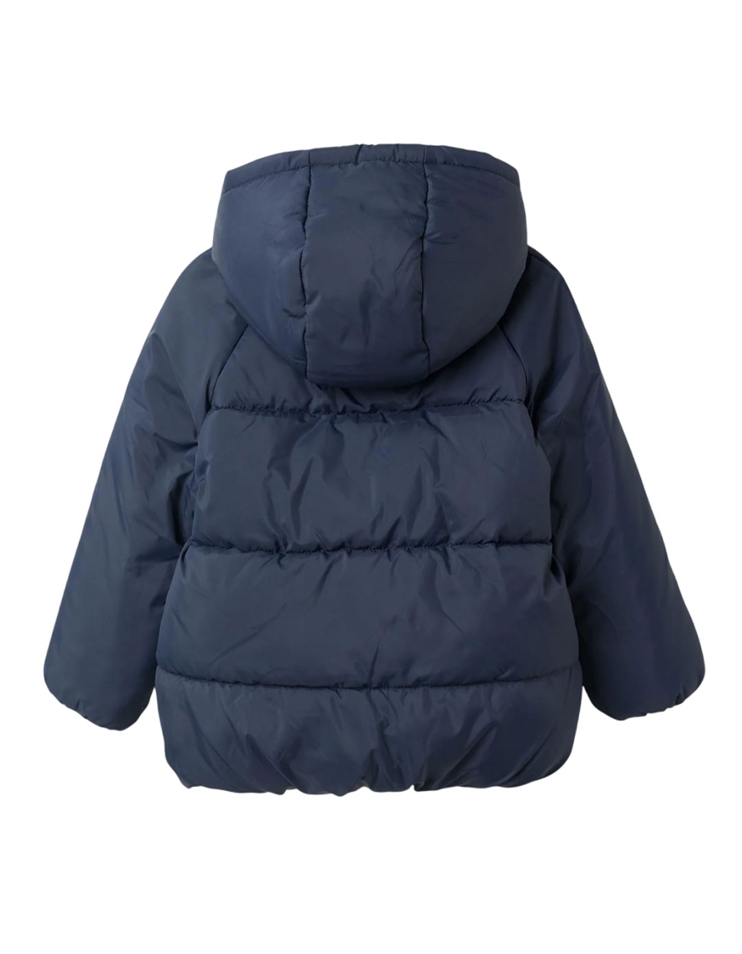 Παιδικό σκούρο μπλε μπουφάν Zippy για αγόρια Σκούρο μπλε παιδικό μπουφάν με κουκούλα και fleece επένδυση