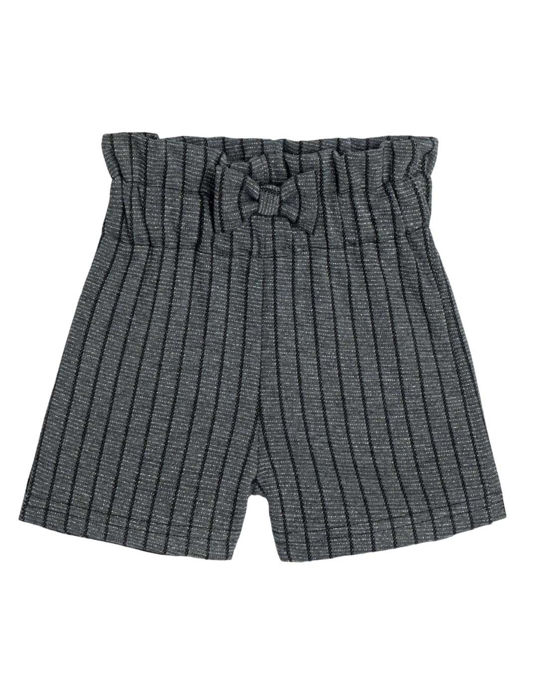 Παιδικό σορτς για κορίτσι, γκρι, Regular Fit, 100% πολυεστέρας. Παιδικό σορτς για κορίτσι, γκρι, Regular Fit, 100% πολυεστέρας.