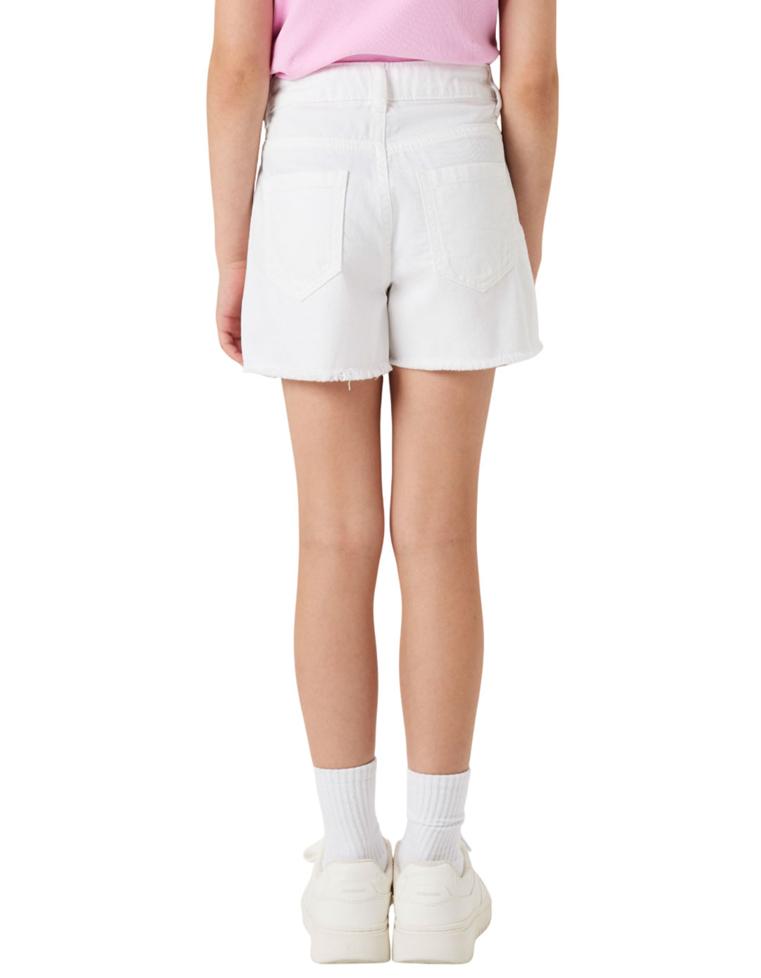 παιδική βερμούδα nameit κορίτσι λευκή καλοκαίρι