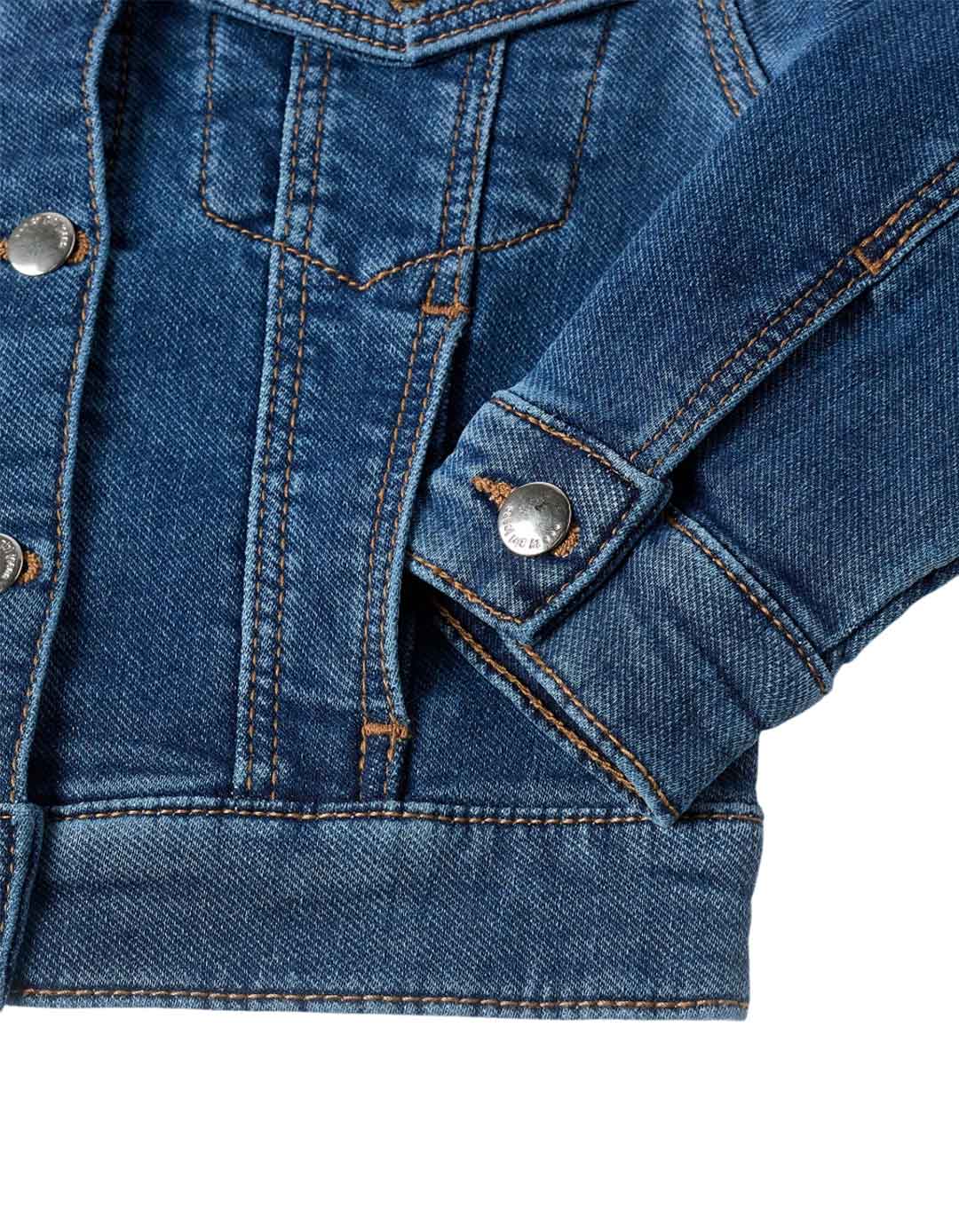 Παιδικό τζιν μπουφάν Zippy για κορίτσι ,μπλε.Slim Fit. Παιδικό τζιν μπουφάν Zippy για κορίτσι ,μπλε.Slim Fit.