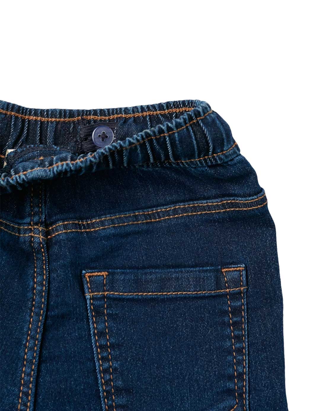 Σκούρο μπλε τζιν παντελόνι για αγοράκια,Slim Fit.