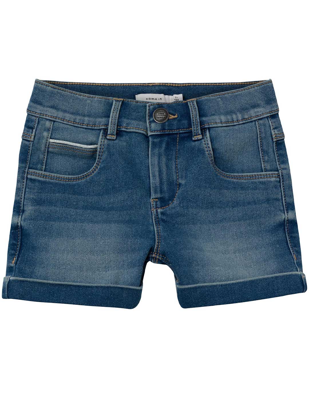 Τζιν σορτς για κορίτσι, Regular Fit, 72% βαμβάκι, 26% πολυεστέρας, 2% ελαστάνη. Τζιν σορτς για κορίτσι, Regular Fit, 72% βαμβάκι, 26% πολυεστέρας, 2% ελαστάνη.