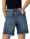 Τζιν σορτς με σκισίματα για κορίτσι, μπλε.Regular Fit. Τζιν σορτς με σκισίματα για κορίτσι, μπλε.Regular Fit.