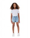 Παιδικό τζιν σορτς Name it μπλε για κορίτσι Παιδικό τζιν σορτς κοριτσιού nameit μπλε
