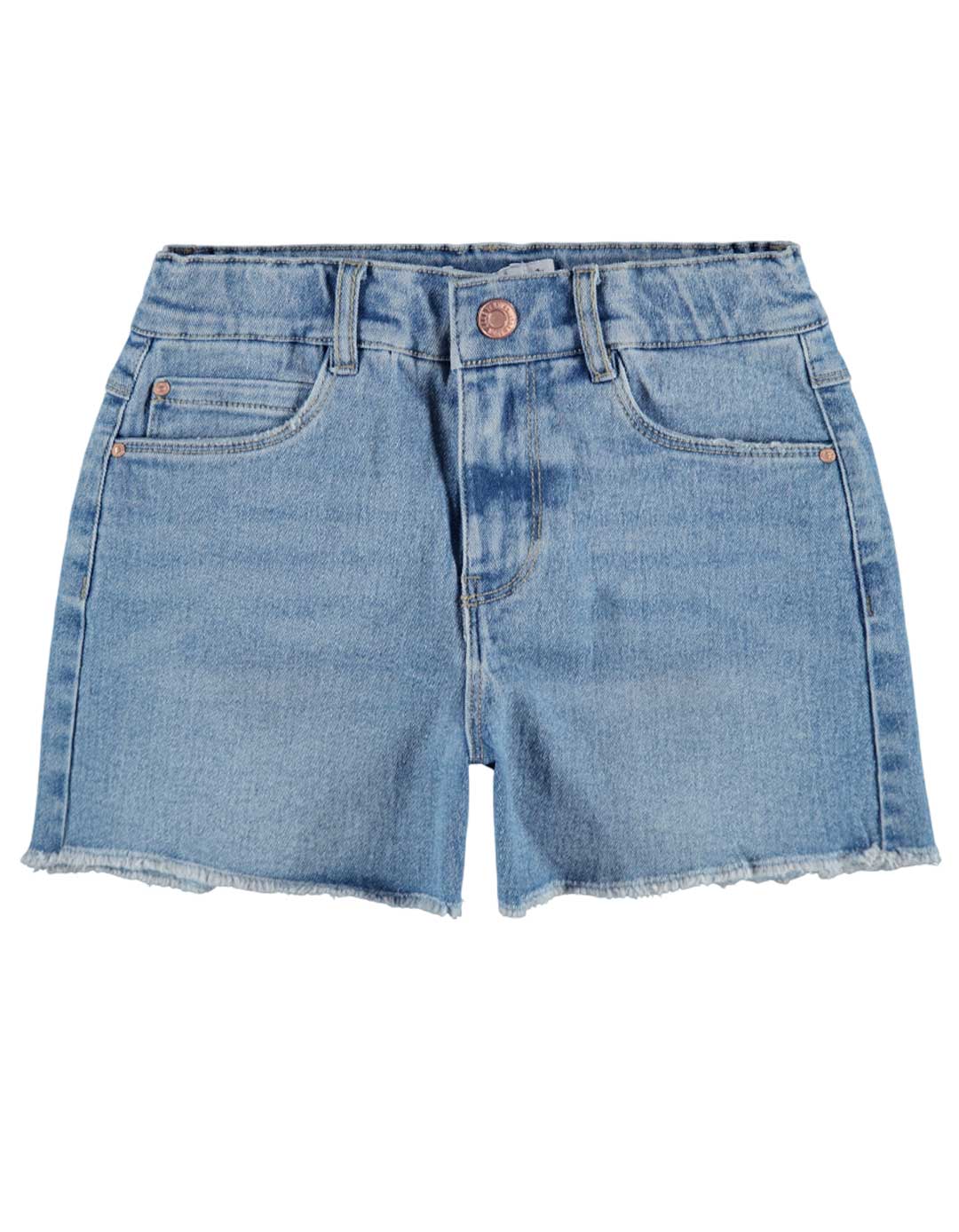 Παιδικό τζιν σορτς Name it μπλε για κορίτσι Παιδικό τζιν σορτς κοριτσιού nameit μπλε