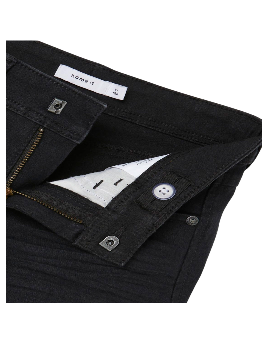  Παιδική βερμούδα Name It μαύρη για αγόρια