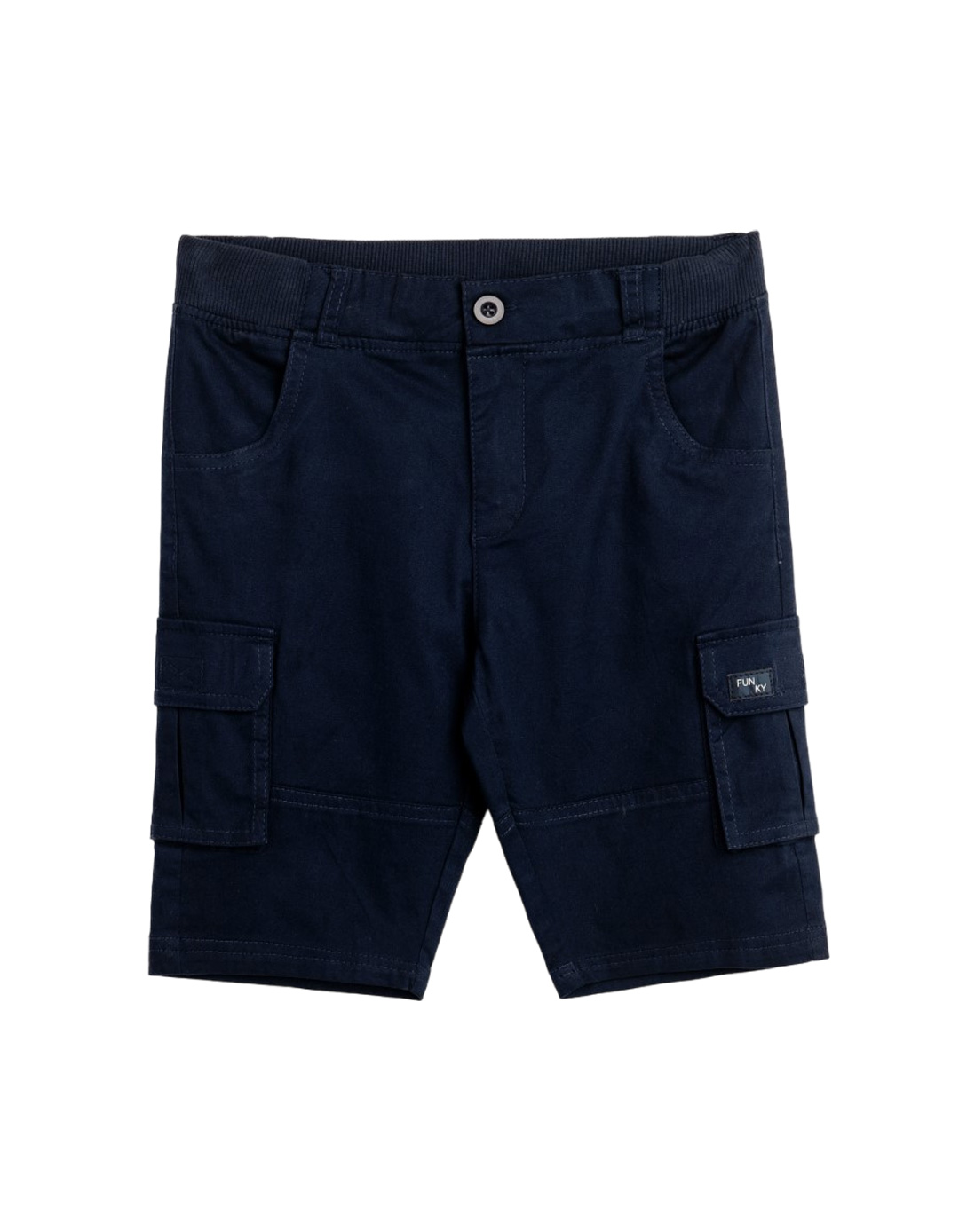 Παιδική βερμούδα μπλε για αγόρι, μπλε, Regular Fit, 98% βαμβάκι, 2% ελαστίνη. Παιδική βερμούδα μπλε για αγόρι, μπλε, Regular Fit, 98% βαμβάκι, 2% ελαστίνη.