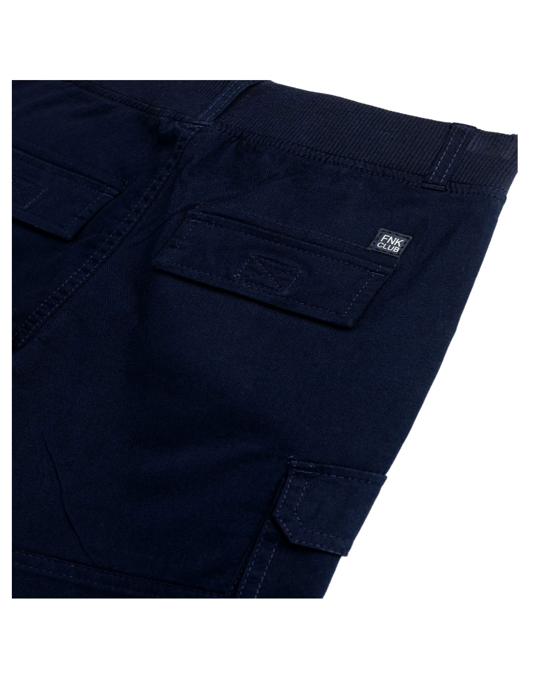 Παιδική βερμούδα μπλε για αγόρι, μπλε, Regular Fit, 98% βαμβάκι, 2% ελαστίνη.