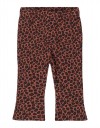 Βρεφική παντελόνα για κορίτσι animal prind,smokyey pink, Regular Fit, 95% βαμβάκι, 5% ελαστάνη.