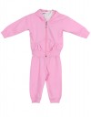 Βρεφική Ανοιξιάτικη Φόρμα Για Κορίτσι Ροζ .Regular Fit,100% βαμβάκι.