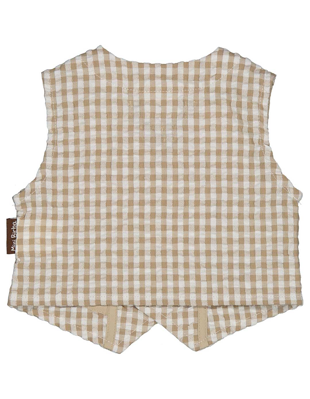 Βρεφικό Καρό Γιλέκο Αγόρι Birba Καλοκαιρινό.Regular Fit. Βρεφικό Καρό Γιλέκο Αγόρι Birba Καλοκαιρινό.Regular Fit.