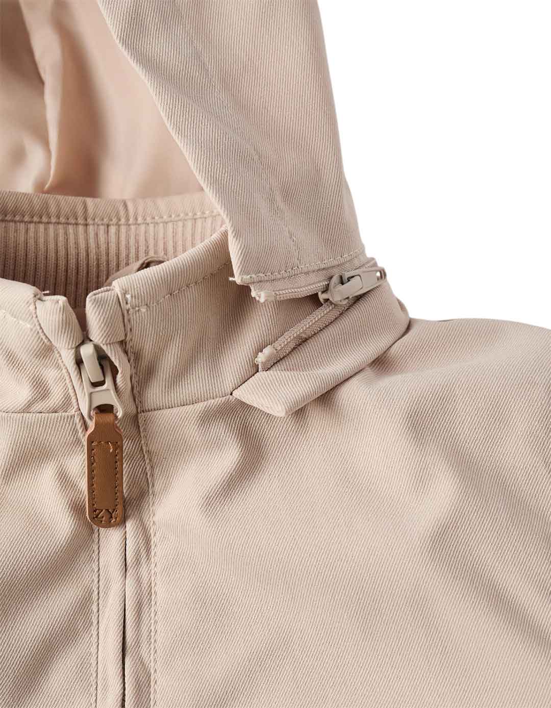 Zippy  Βρεφικο Μπουφάν για Αγόρια (9-36 μηνών) – Μπεζ.Slim Fit.100% πολυεστέρα.