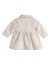 Βρεφικό παλτό Babylonfashion εκρού για κορίτσι