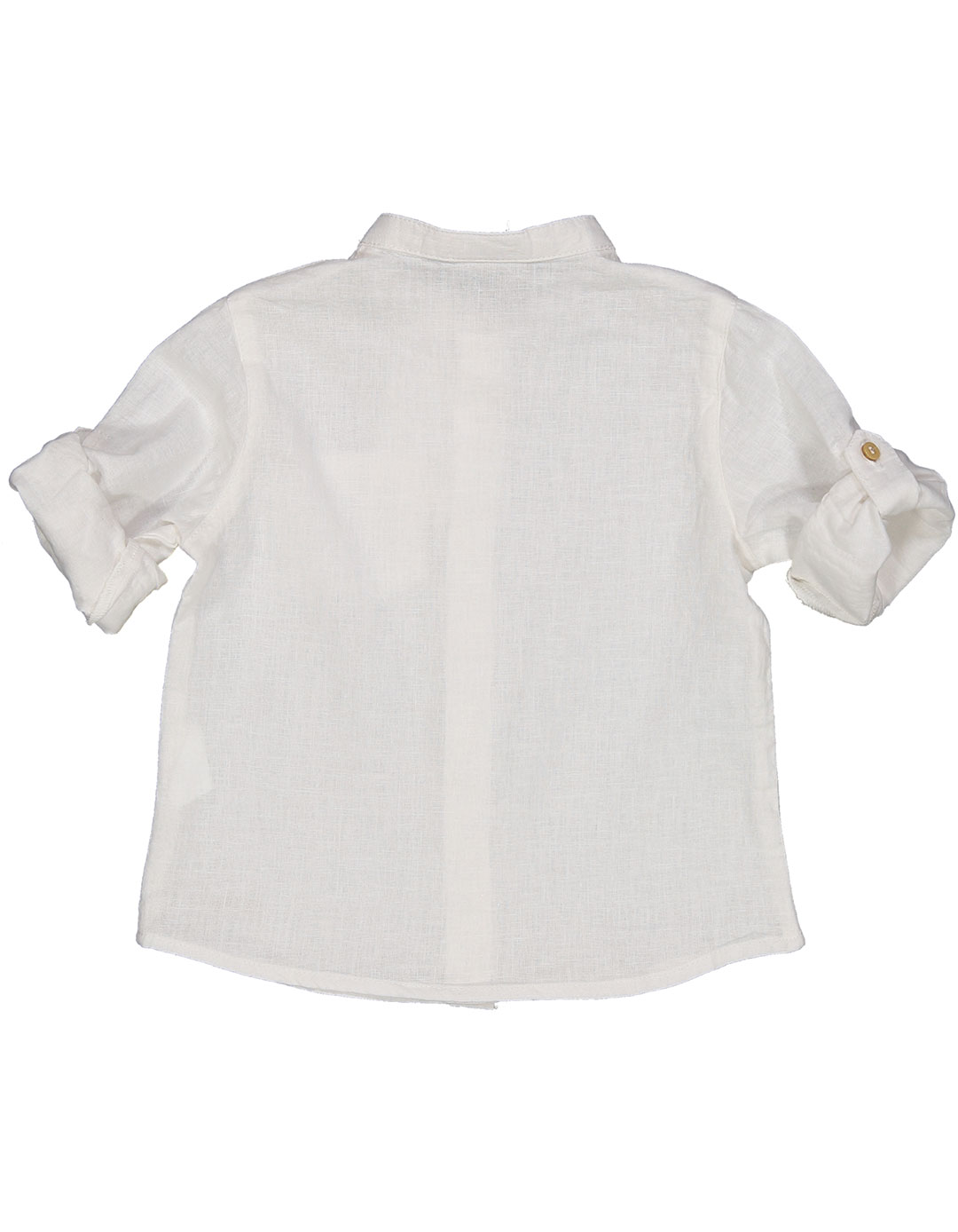 Βρεφικό πουκάμισο αγόρι λευκό Birba 3 έως 18 μηνών