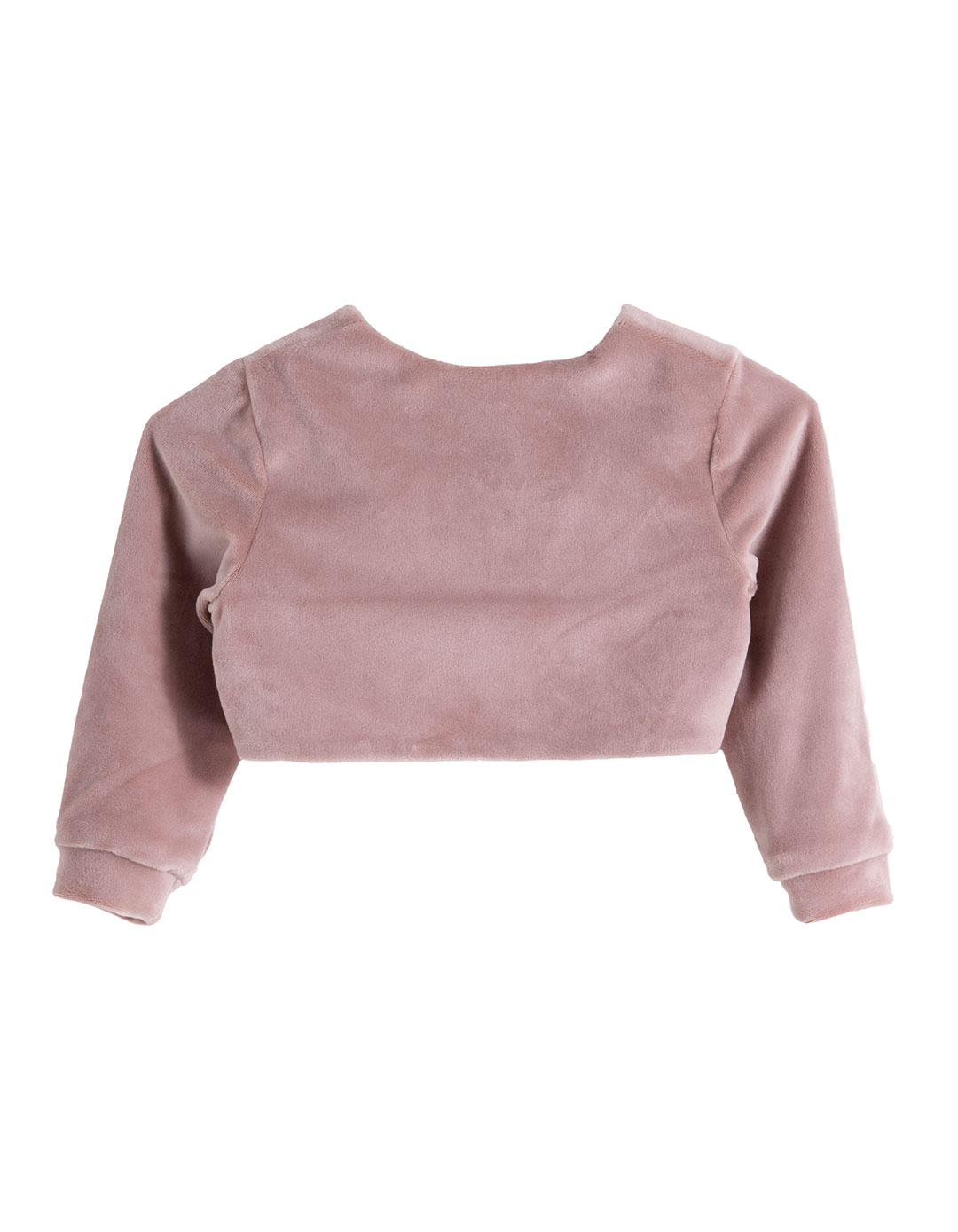 Βρεφικό σετ φόρεμα με μπολερό Babylonfashion σομόν