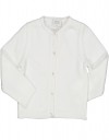 Πλεκτή ζακέτα Birba για κορίτσι, λευκή, Regular Fit, 51% πολυεστέρας, 35% βισκόζη, 14% πολυαμιδική.