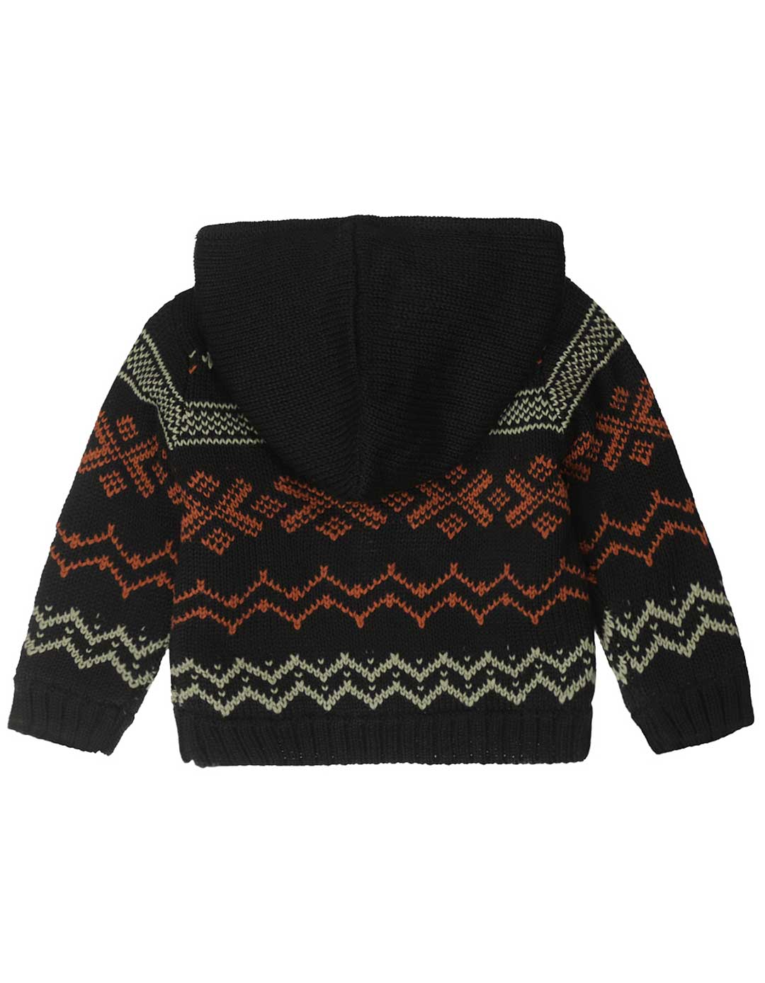 Ζακέτα με κουκούλα πλεκτή αγόρι 6-24 μηνών Πλεκτή ζακέτα με κουκούλα για αγόρι 6-24 μηνών χειμώνας