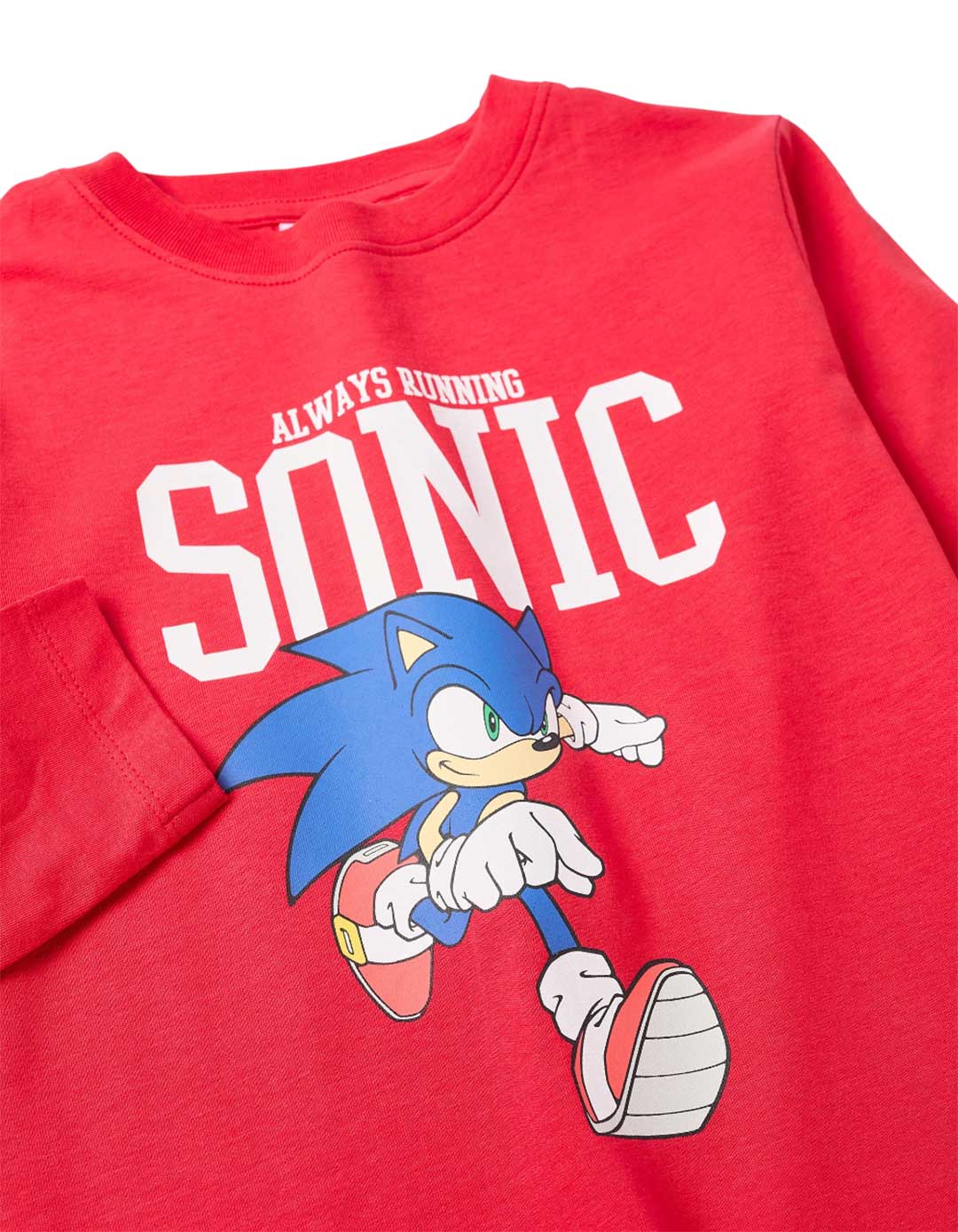 Παιδική μακρυμάνικη μπλούζα αγόρι Zippy με στάμπα Sonic